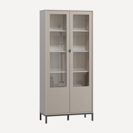 Витрина Трейвис 2-93x205 Латте