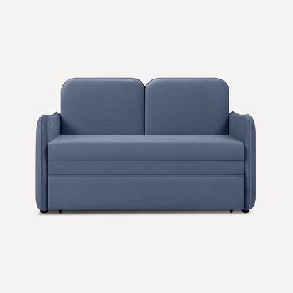 Диван прямой Кейсес Velvet Navy Blue уценка