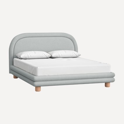 Кровать Ева 140 Lazy Silver