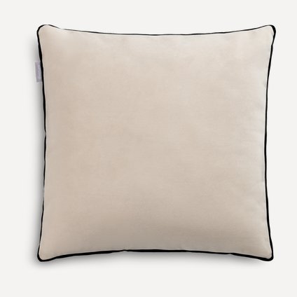 Подушка Бирни Velvet Light Black 45x45
