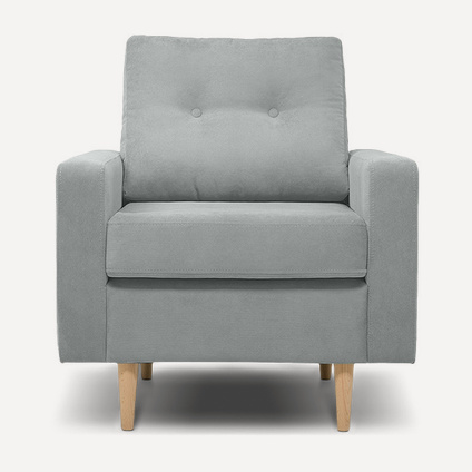 Кресло Динс Velvet Grey