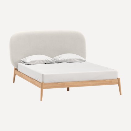 Кровать Саоми-Wood 160 Soft Milk