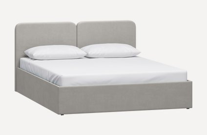 Төсек Вилена 200 Velvet Silver