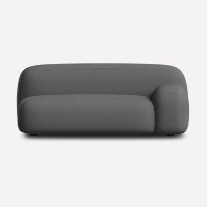 Диван прямой Риббл-1 Bucle Grafit