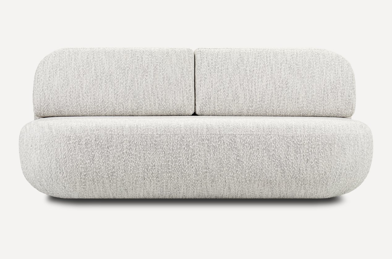 Диван прямой Мелоу Bucle Shadow - фото 1 Диван прямой Мелоу Bucle Shadow - фото 1