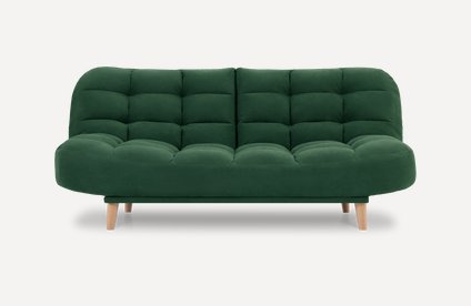 Диван прямой Бонс-Т Velvet Emerald