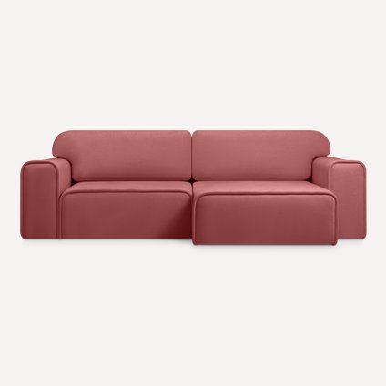 Диван угловой Виена Velvet Corall