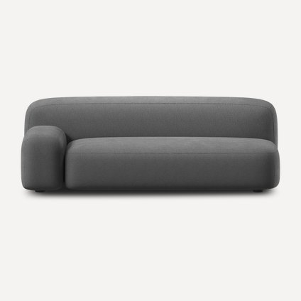 Диван прямой Риббл-4 Bucle Grafit