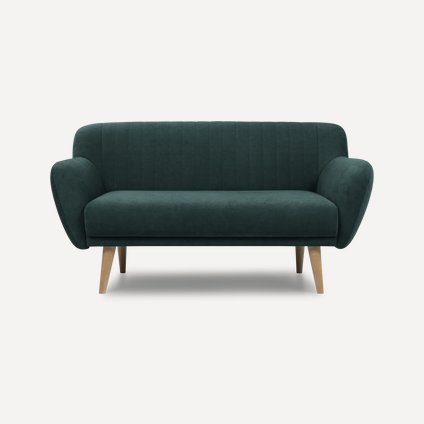 Диван прямой Соланс Velvet Emerald