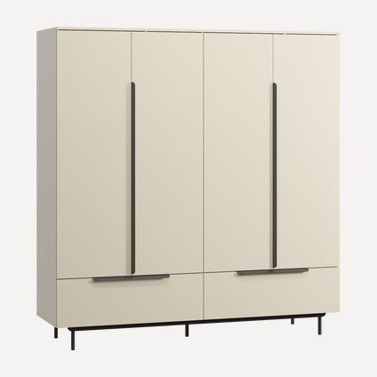 Распашной шкаф Квелен-4 Ivory