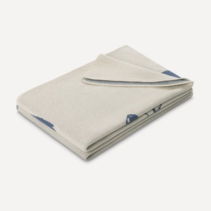 Плед Тут Рядом Теплое Сердце Молочный 120x170