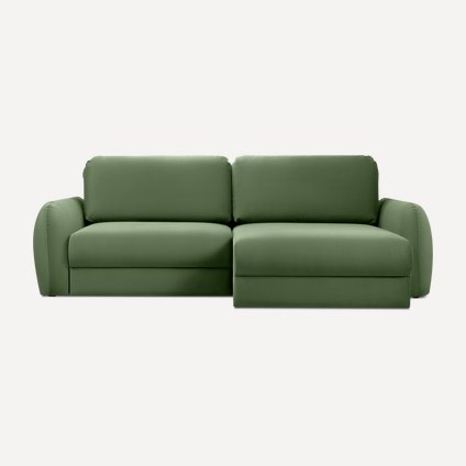 Диван угловой Биани-1 Velvet Olive