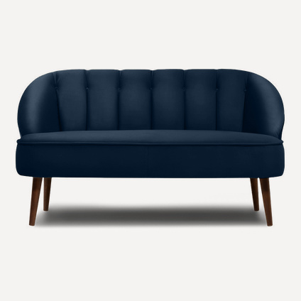 Диван түзу Mona Velvet Blue