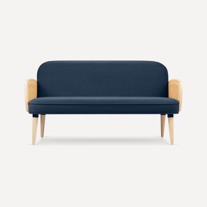 Диван прямой Асколи Velvet Blue