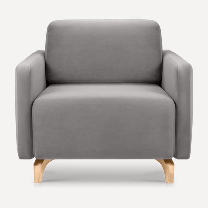 Кресло-кровать Льери Мини Velvet Grey