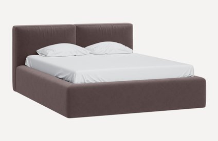 Кровать Фостер 160 Velvet Stone распродажа