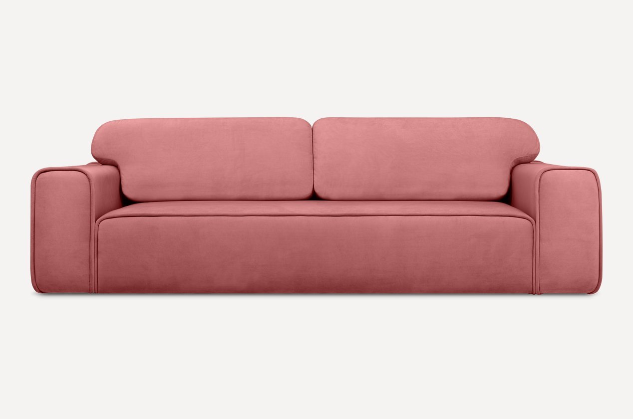 Диван прямой Виена Velvet Corall - фото 1