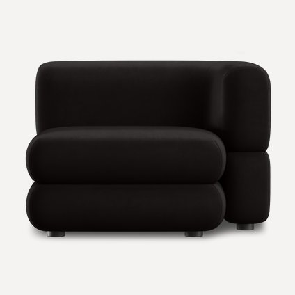 Кресло Brera-10 Velour Black