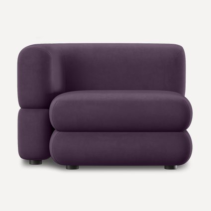 Кресло Brera-11 Velour Plum