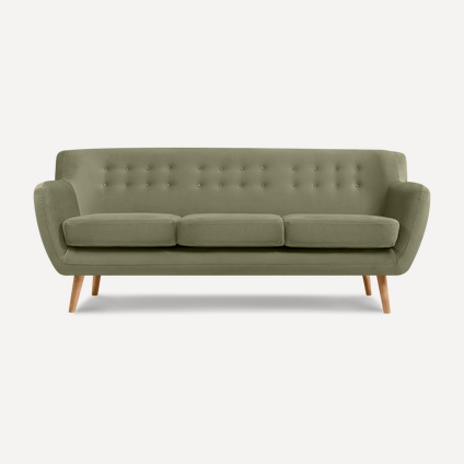 Диван прямой Сите-3 Barhat Olive