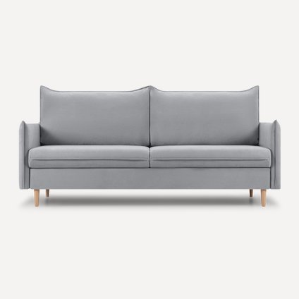 Диван прямой Слипсон Velvet Silver