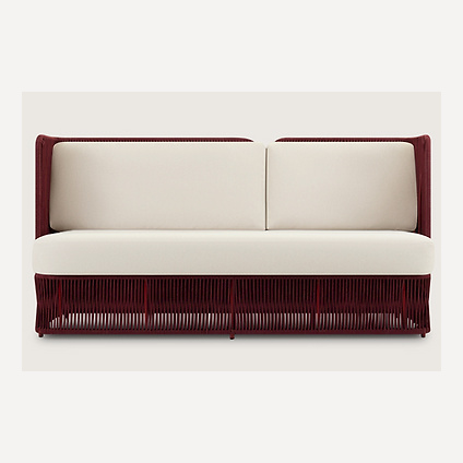 Диван прямой Ланоси-1 Textile Bordo