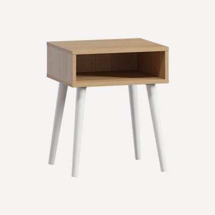 Тумба прикроватная Ивейн-1 Open Oak White