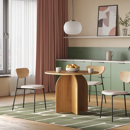 Обеденная группа Торстен Wood-1