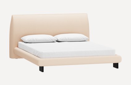 Кровать Агами-Legs 160 Barhat Beige