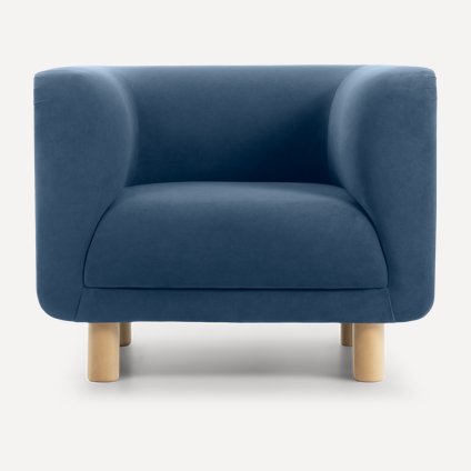 Кресло Венето Velvet Blue