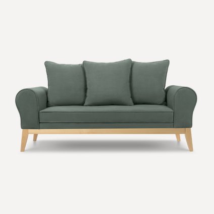 Диван прямой Коро Velvet Olive