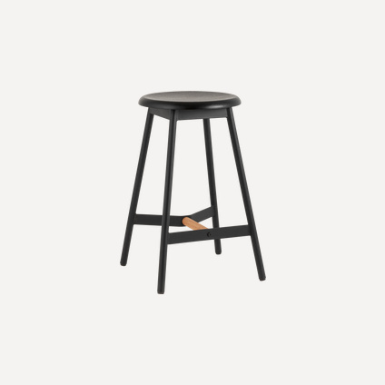 Стул полубарный Брент Black