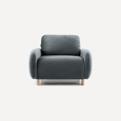 Кресло-кровать Массе-М Мини Velvet Grafit