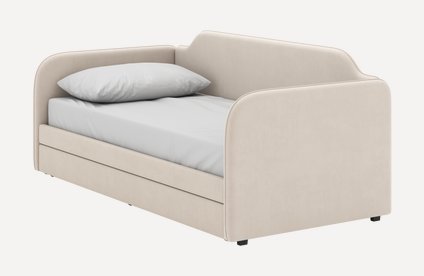 Кровать выдвижная детская Велди 90 Velvet Light