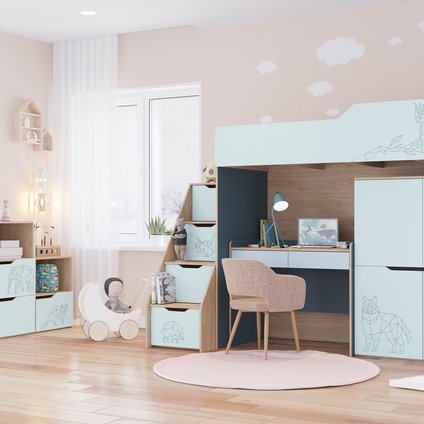 Модульная детская Гудвин-3 