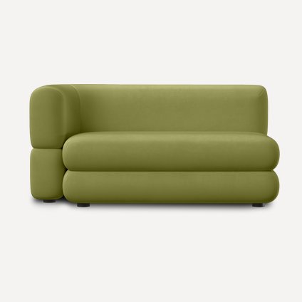 Диван прямой Brera-8 Velour Olive