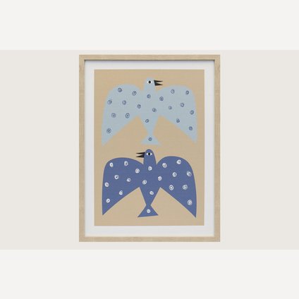 Постер Бердс Dots