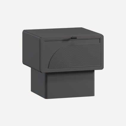 Тумба прикроватная Монсон 1.2-45 Графитовый