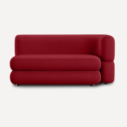 Диван прямой Brera-7 Velour Cherry