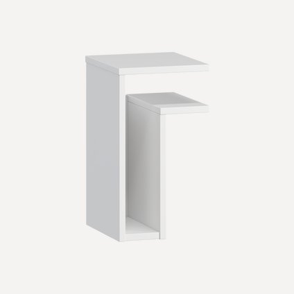 Тумба прикроватная подвесная Грэн White