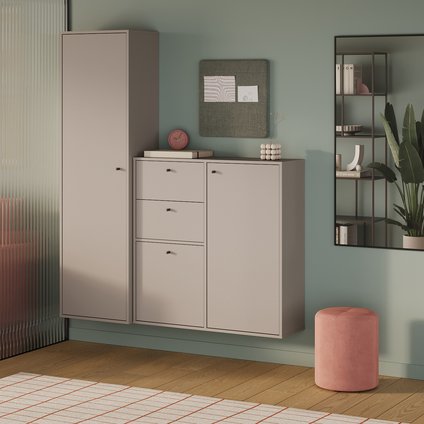 Модульная прихожая Сайрис-1 Latte