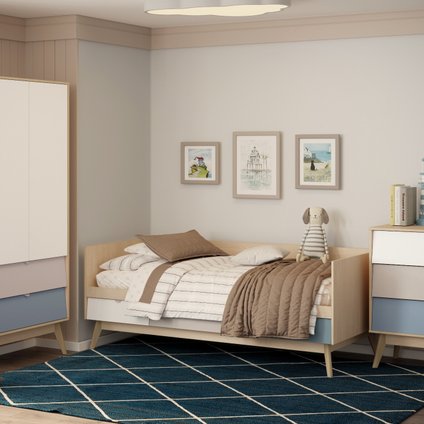 Модульная детская Лесли-2 Plywood Sky