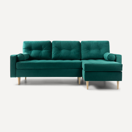 Диван угловой Ситено Barhat Emerald