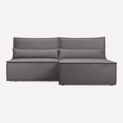 Диван угловой Стаус Velvet Grey