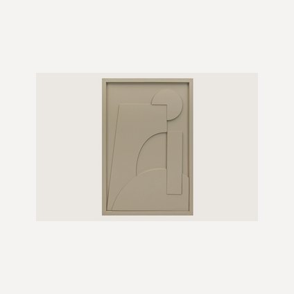 Картина Рельеф Бежевый 40x60