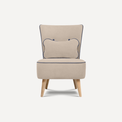 Кресло Стеос Velvet Beige