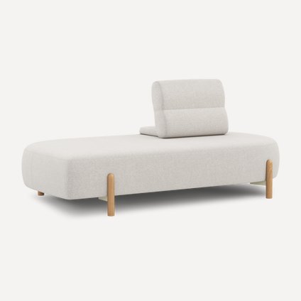 Диван модульный Альди-1 Bucle White