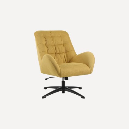 Офисное кресло Бетси Рогожка Желтый/Черный