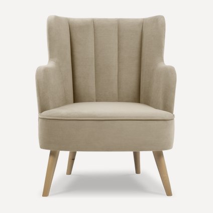 Кресло Ларни Velvet Beige
