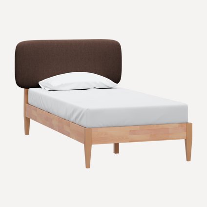 Кровать Сейлор 90 Textile Coffe